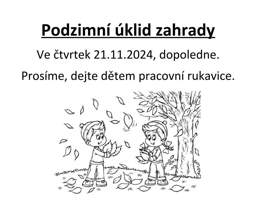 Podzimní úklid zahrady